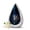 BUTTERFLY-2, variant on Small Urns for Human Ashes Butterfly Theme - Blue Urn for Ashes for Women & Men Ash - Butterfly Urns for keepsake 3"