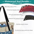 thumbnail image 3 of Extra Large Picnic Beach Blanket Waterproof Sand Proof Portable Outdoor Mat Football on American Flag 60x80, 3 of 9