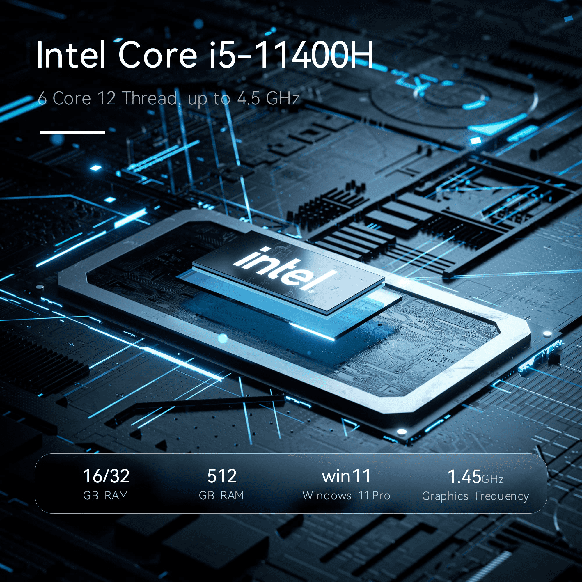 Buy MINISFORUM EliteMini TH60 Mini PC 11th Gen Core i511400H Windows