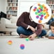 thumbnail image 5 of 24 pelotas saltarinas grandes y coloridas para niños, pelotas de goma para rebotar, premios de carnaval, rellenos para bolsas de regalo, actividades al aire libre, regalos de cumpleaños y fiestas, 5 of 7