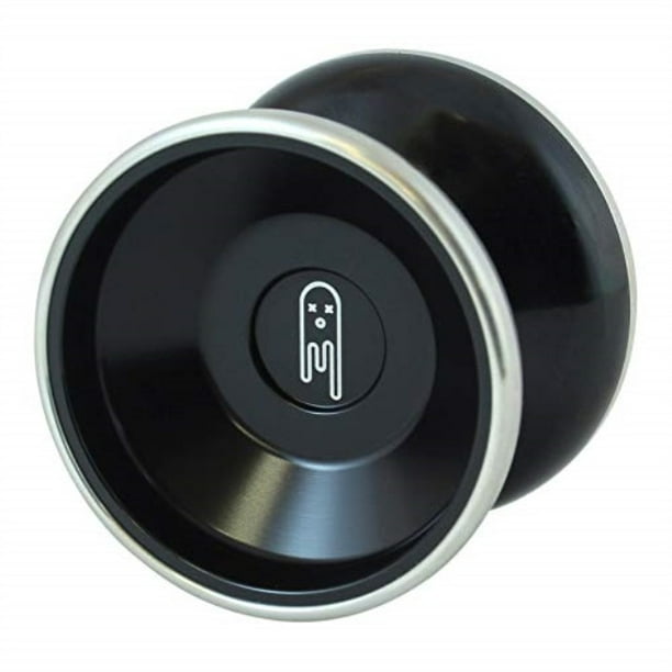Yoyo King Black Ghost Bi Metal Aluminum and Steel Professional Trick