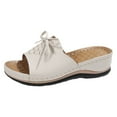 thumbnail image 1 of DAFEI Sandales de Plage pour Femmes Sandales de Plage pour Dames Sandales Compensées d'Été Chaussures pour Femmes Pantoufles Sandales Bohèmes Chaussures Mode, 1 of 8