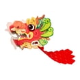 thumbnail image 4 of veasfak Handmade Paper Dragon DIY Material Practical DIY Craft Materials for Wedding Red, 4 of 9