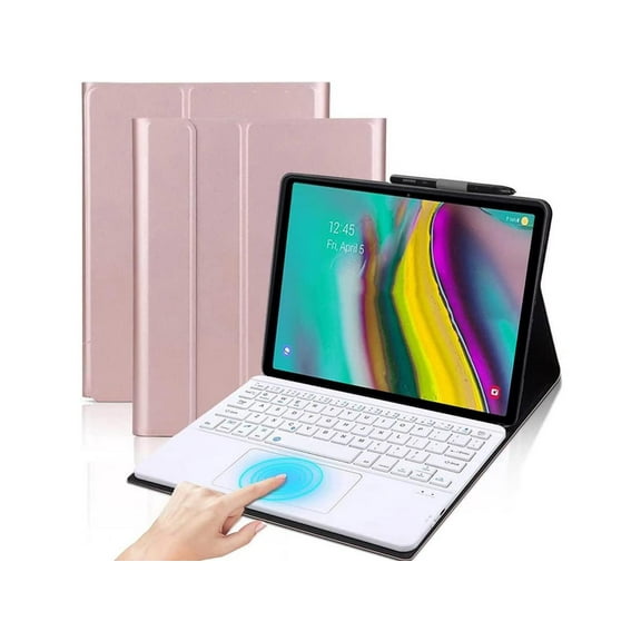 Touchpad Keyboard Case for Xiaomi Redmi Pad 10.61 inch 2022, Detachable Wireless Keyboard Cover with Trackpad & Pencil Holder