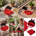thumbnail image 6 of AZXY Porch Goose Outfits, 23 Inch Ladybug‑Themed Goose Costume for Cement & Plastic Porch Goose Statue, Duck Goose Clothing for Outdoor Garden Yard Lawn Patio Statue Decoration, 6 of 7