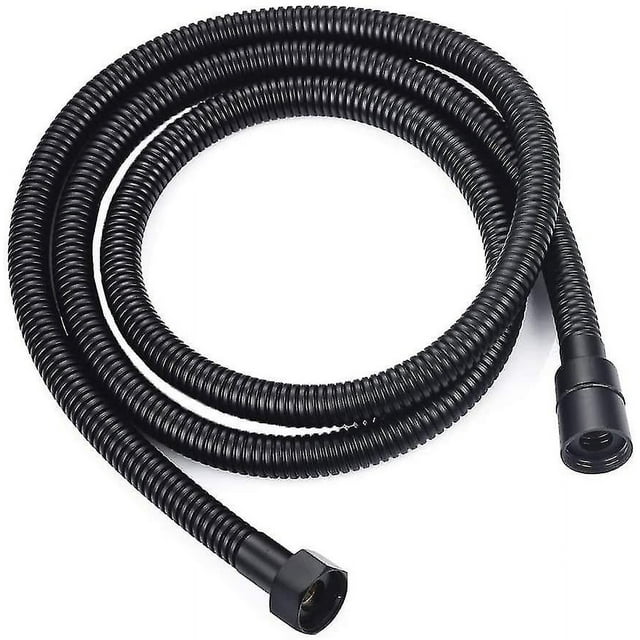 Tuyau de Douche Anti-Torsion en Acier Inoxydable 1,5m Noir. Tuyau de Douche Standard