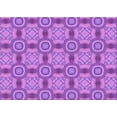 thumbnail image 1 of Ahgly Company Machine Washable Indoor Rectangle Transitional Heliotrope Purple Area Rugs, 2' x 3', 1 of 7