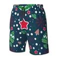 thumbnail image 5 of Naloa Christmas Men's Beach Shorts, Surfing shorts, Swim trunks, Quick Dry Swim Trunks for Surfing Beach Fun - 3X-Large, 5 of 9