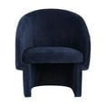 thumbnail image 3 of Sunpan Lauryn 17.50" Contemporary Fabric Lounge Chair in Danny Navy, 3 of 8