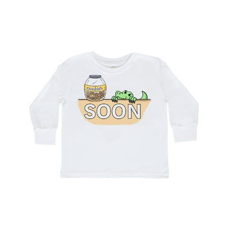 

Inktastic SOON Dino Eyeing Cookie Jar Gift Toddler Boy or Toddler Girl Long Sleeve T-Shirt