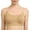 Beige, variant on Backless Strapless Bra Seamless Comfort Daily Wear Soft Breathable Friendly Undetectable Underwear Sports Bra Padding Sports Bra Cups Women's Sports Bra Women Bras Wireless Front Closure