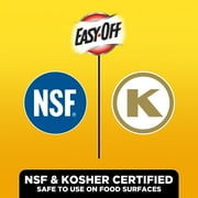Easy-Off Heavy Duty Oven Cleaner Foam, Removes Grease & Burned-On Food, For Ovens, Grill Grates & More 14.5oz