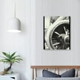 thumbnail image 4 of Nawypu Black and White Paintings Airplane Propeller Engine Pictures Wall Art for Living Room Aircraft Artwork Prints on Canvas House Modern Decor Giclee Framed Stretched Ready to Hang, 4 of 5