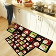 thumbnail image 5 of Kitchen Rug Mat Christmas Santa Claus Theme, Set of 2, Anti-Fatigue Non-Skid Washable Kitchen Runner Rugs, Cute Cartoon Santa Soft Comfort Rug for Kitchen, Floor Home, Front of Sink, Laundry, 5 of 6