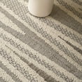 thumbnail image 1 of Rug Branch Hogar Abstract Indoor Outdoor Area Rug, Grey Cream, Modern - Living Room, Bedroom, Dining Room, and Kitchen<br>, 1 of 2