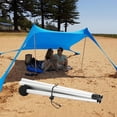 thumbnail image 2 of CEORPER 2Pcs Adjustable Length Folding Beach Tent Poles Outdoor Awning Support Poles, 2 of 9
