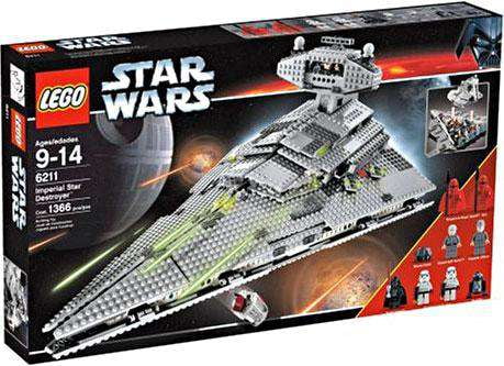 Pre-Owned Star Wars A New Hope Imperial Star Destroyer Set LEGO 6211 [Damaged Package]