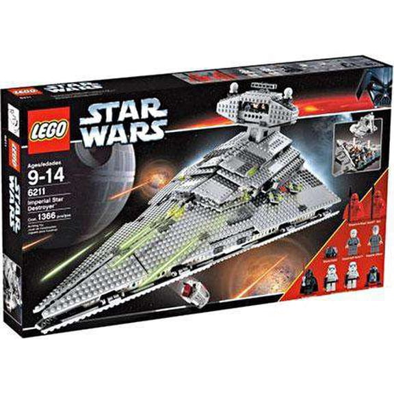 Pre-Owned Star Wars A New Hope Imperial Star Destroyer Set LEGO 6211 [Damaged Package]