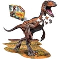 thumbnail image 1 of Madd Capp: I AM Raptor - 100 piece shaped jigsaw puzzle, 1 of 2