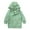 Green, variant on Gelikeya Kids Rain Poncho Boys Girls 1-16 Years Floral Pirnt Waterproof Hooded Toddler Rain Jacket for Rainy Days (Red, 2-3 Years)
