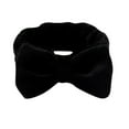 thumbnail image 2 of Gymayou Spa Headband for Washing Face Makeup Headband Bow Tie Hair Band for Cosmestic Facial Sports Yoga Black, 2 of 2