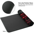thumbnail image 4 of Black Red Japanese XXL Mouse Pad - 35.4x15.7 Inch Design Style, Extended Large Gaming Mousepad, Non-Slip Rubber Base, Stitched Edges, Perfect for Home Office, 4 of 6