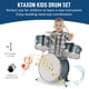 thumbnail image 3 of Batería Ktaxon 14" Kit para Principiantes de 3 Piezas con Banqueta, 3 of 7
