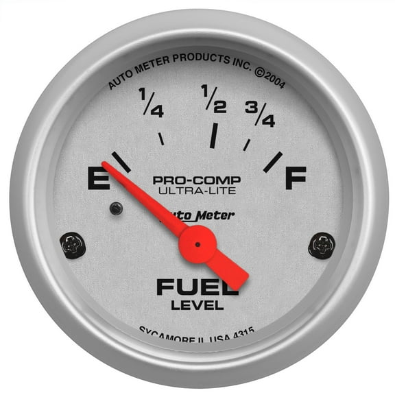 AUTO METER 4315 2IN FUEL LEVEL, 73 E/8-12 F, FORD, SSE, UL