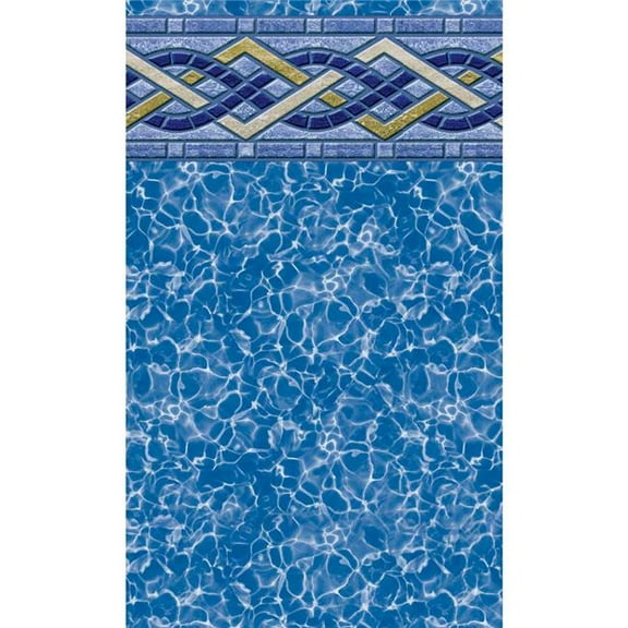 GLI Pool Products 050030RDBPMUB52 30 ft. Round 52 in. Unibead Brighton Prism Above Ground Pool Liner