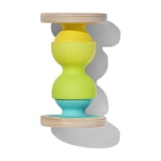 Lovevery, Shake & Roll Wobbler, Crawling Toy and Rattle for Babies and Toddlers, 6+ Months