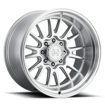 20x12 Method MR802 Raised Machined - Clear Coat Wheel 8x6.5 (-40mm)