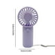 thumbnail image 3 of Handheld Mini Fan 3A Battery Operated Portable Quiet Cooling For Indoor Outdoor Use With Lanyard Included Yellow, 3 of 4