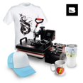 thumbnail image 4 of Plancha Sublimacion Combo 9 En 1 Prensa Trasferencia Calor Negro Skybrands SIN MODELO, 4 of 6