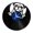 Blue-without LED, variant on Cute Pug dog Vinyl Record Wall Clock for Kitchen Wall Decor Wall Art Gift for Lover Gift Idea for a Best Friend(B)
