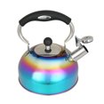 thumbnail image 4 of Mainstays Stainless Steel 2.5 Liter Rainbow Tea Kettle, 4 of 9