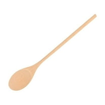 Spoon Long Handled Wooden Cooking Oval Spoon Kitchen Utensil Cooking Spoon 2Pcs YIWEI