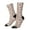 2 Black-2, variant on brown sloth family Print Adult Socks for Men & Women,Calf Socks, Ankle Socks,Boots Socks,Breathable Casual Sock,Unisex Crew Socks
