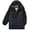 Navy/Black, variant on Victory Outfitters Men's Color Block Hooded Insulated Parka Jacket - Black - Med
