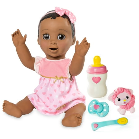 Luvabella - Dark Brown Hair - Responsive Baby Doll with Realistic Expressions and