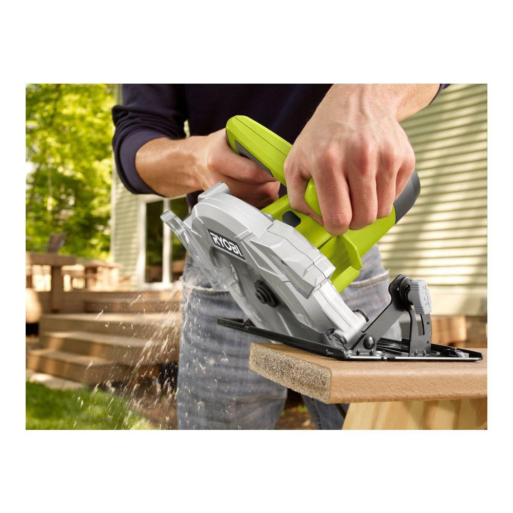 Ryobi CSB135L 14-Amp 7-1/4 in. Circular Saw with Laser