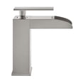 thumbnail image 2 of Concorde Single Hole, Single-Handle, Waterfall Bathroom Faucet in Brushed Nickel, 2 of 13