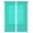 Turquoise, variant on 2 Pack: Basic Rod Pocket Sheer Voile Window Curtain Panels - Assorted Colors
