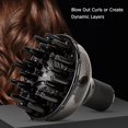 thumbnail image 2 of Durable Blower Diffuser Novel Streamlined Appearance for Salon Blow Out Curls, 2 of 7