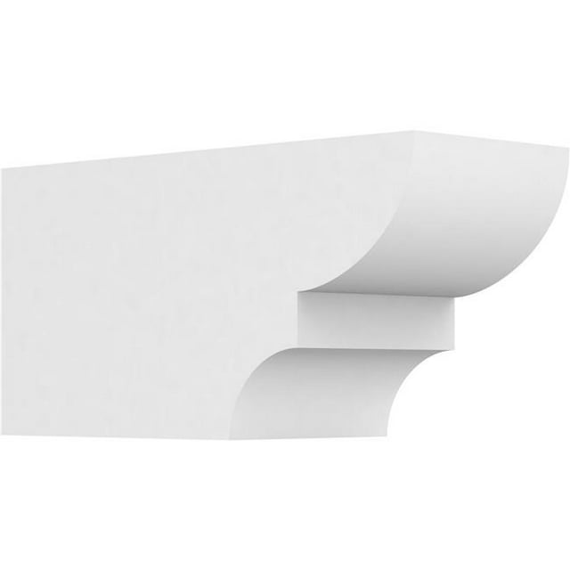 Ekena Millwork RFTP05X06X12RID 6 x 5 x 12 in. Standard Ridgewood Architectural Grade PVC Rafter Tail