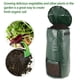 thumbnail image 3 of Bolsas De Compost Orgánico 15 Galones Bolsa De Residuos Orgánicos Ambientales Bolsa De Compost De Eliminación De Residuos De Jardín Bolsa De Compost De Pe De Fermento Orgánico Casero Para Cocina Jardí Muyoka Hogar, 3 of 7
