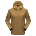 thumbnail image 1 of LOVZFMLL Jackets for Men's Winter Solid Color With Zippered Pockets And Long Sleeved Hooded Casual Jacket, 1 of 2