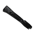 thumbnail image 2 of Long Leather Gloves Faux Leather Elbow Length Gloves for Women Evening Party Costume, 2 of 3