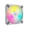 thumbnail image 6 of Corsair iCUE AF120 RGB SLIM 120mm PWM Fluid Dynamic Bearing Fan, White Twin Pack, 2 Pack, 6 of 12