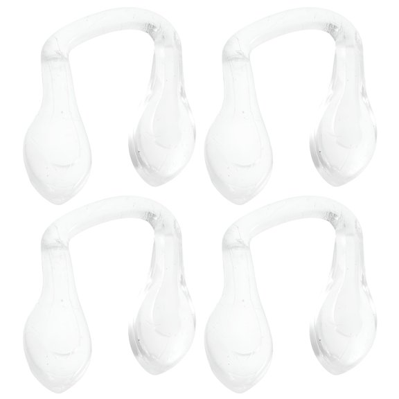GJX 4pcs Silicone U Shaped Eyeglasses Nose Pads for Glasses
