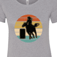 thumbnail image 4 of Inktastic Rodeo Barrel Racing Cowgirl Women's T-Shirt, 4 of 5